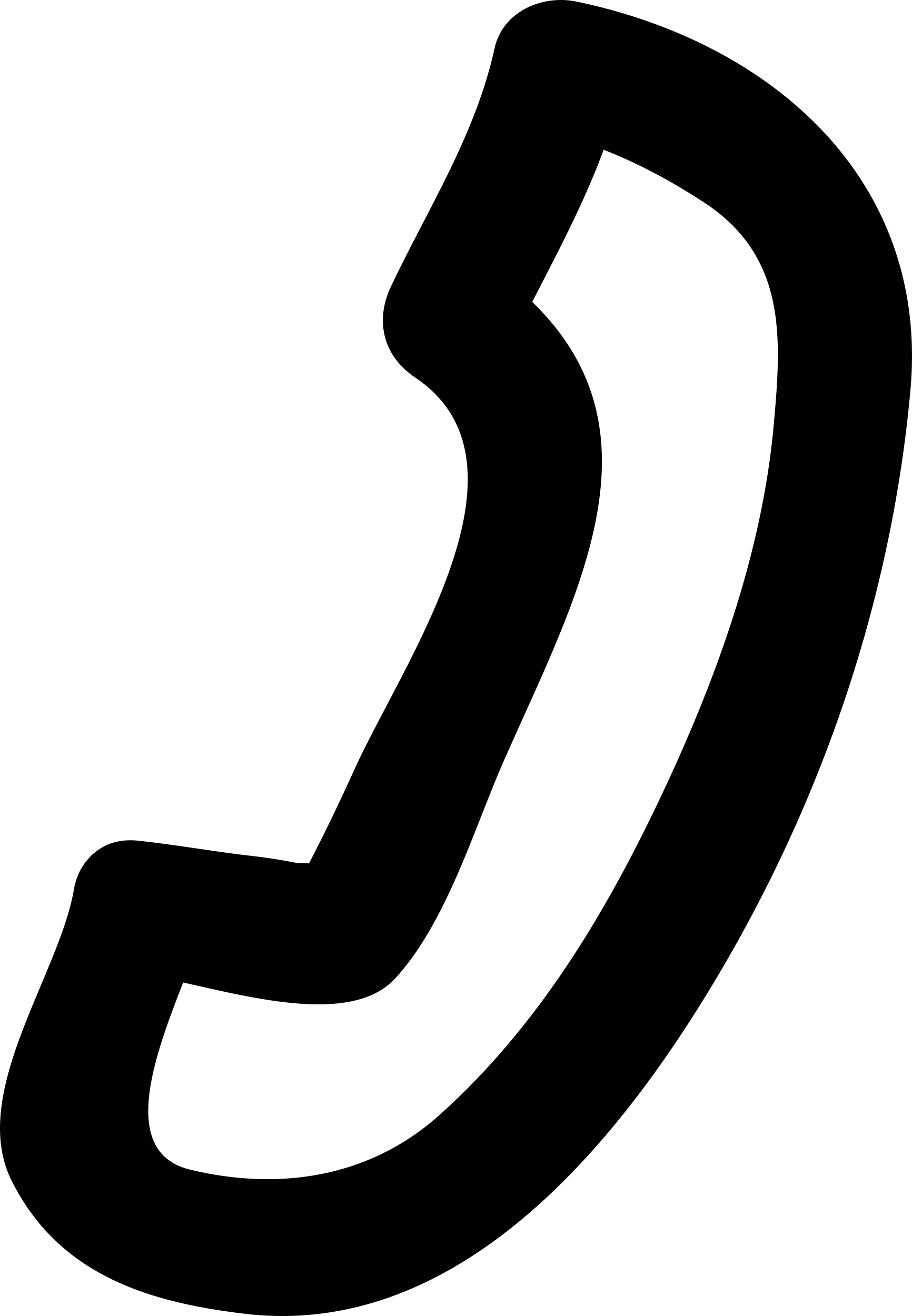 Auricular Of A Phone Contour Svg Vector Free Vectors